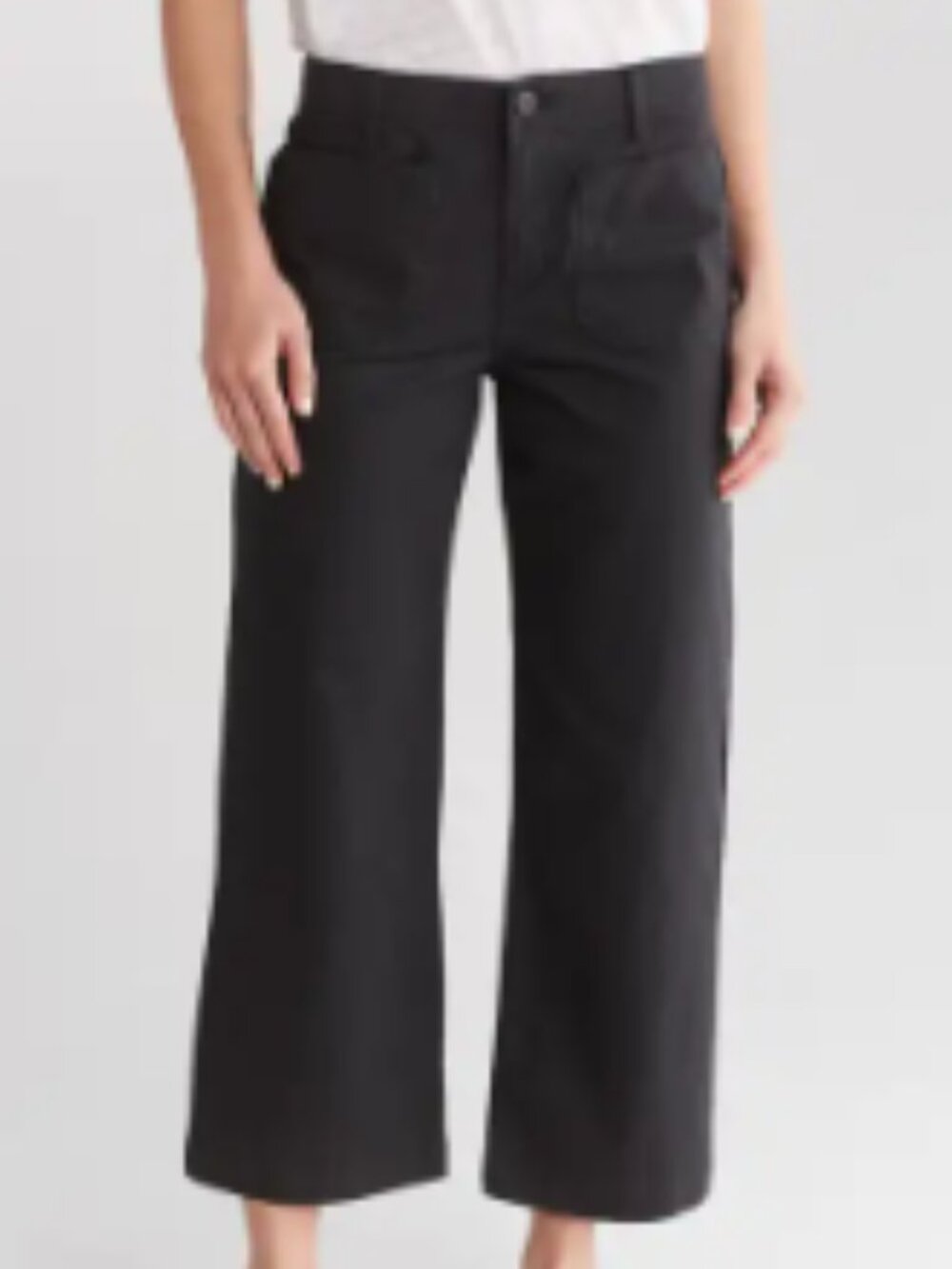 NWT Sanctuary Supernova Crop Wide Leg Pant (size 29) black